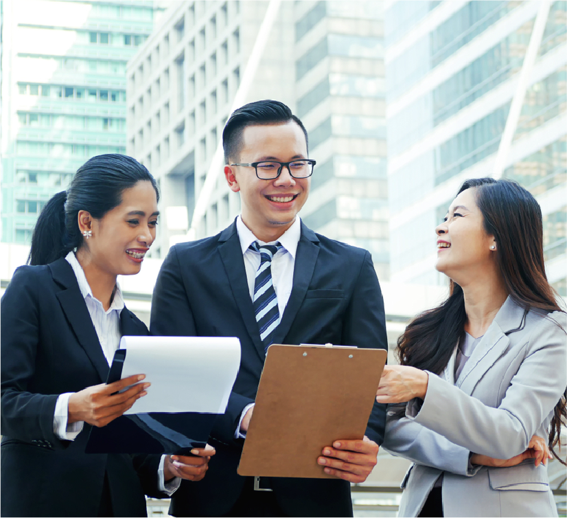 Woman selecting fresh fruits